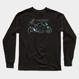 Kawasaki Z400 18 black/green, sl Long Sleeve T-Shirt